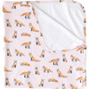 Pink Fox Blanket - Blankets - 1 - thumbnail