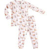 Pink Fox 2-Piece Pajama - Pajamas - 1 - thumbnail