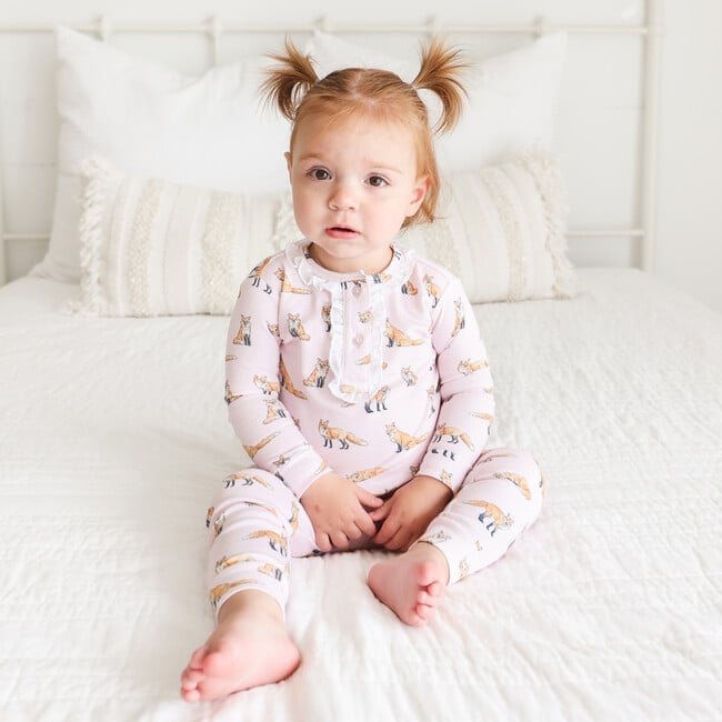 Pink Fox 2-Piece Pajama - Pajamas - 2