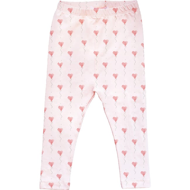 Pink Heart Balloon Legging Set - Leggings - 3