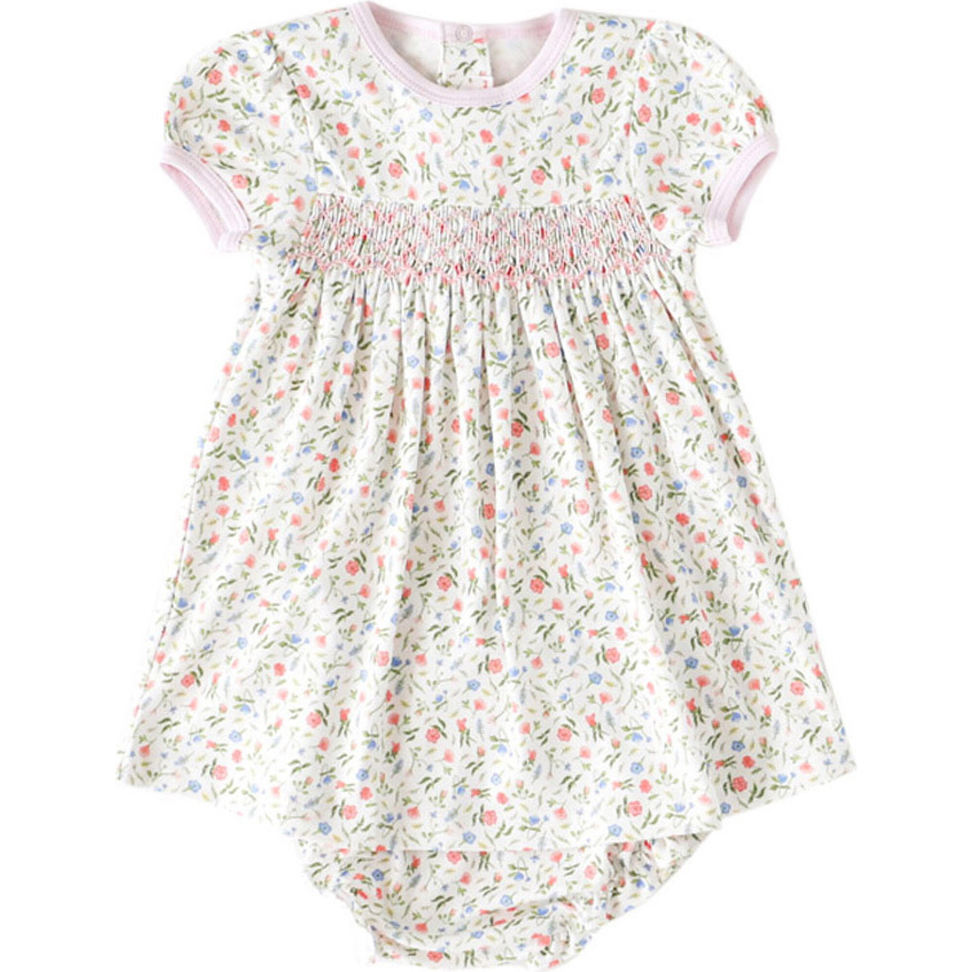 Pink Madison Smocked Dress - Dresses - 1