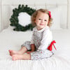 Holiday Dalmatian Romper - Rompers - 2