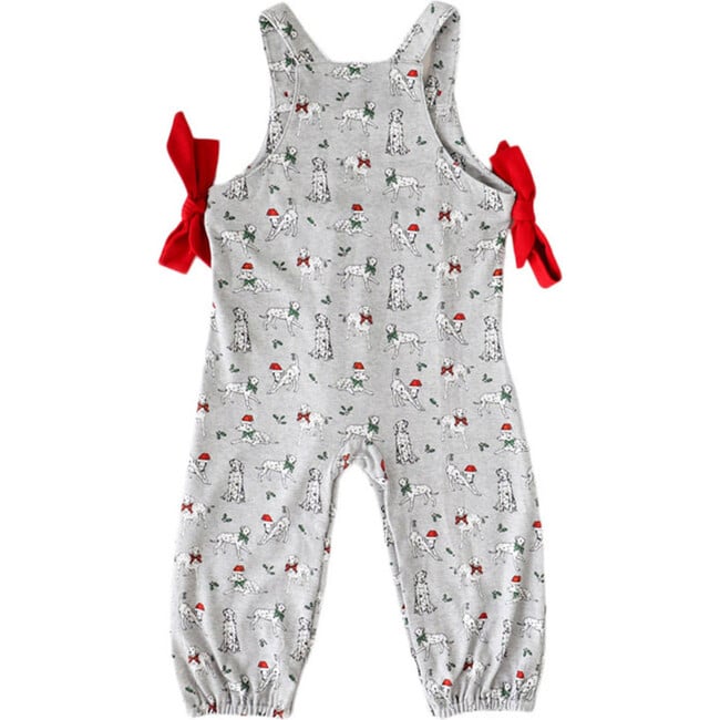 Holiday Dalmatian Romper - Rompers - 3