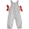 Holiday Dalmatian Romper - Rompers - 3