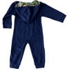 Navy Blue Fox Jumpsuit - Rompers - 3