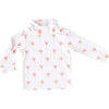 White Heart Balloon Turtleneck - Shirts - 1 - thumbnail