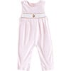 Pink Fox Smocked Romper - Rompers - 1 - thumbnail