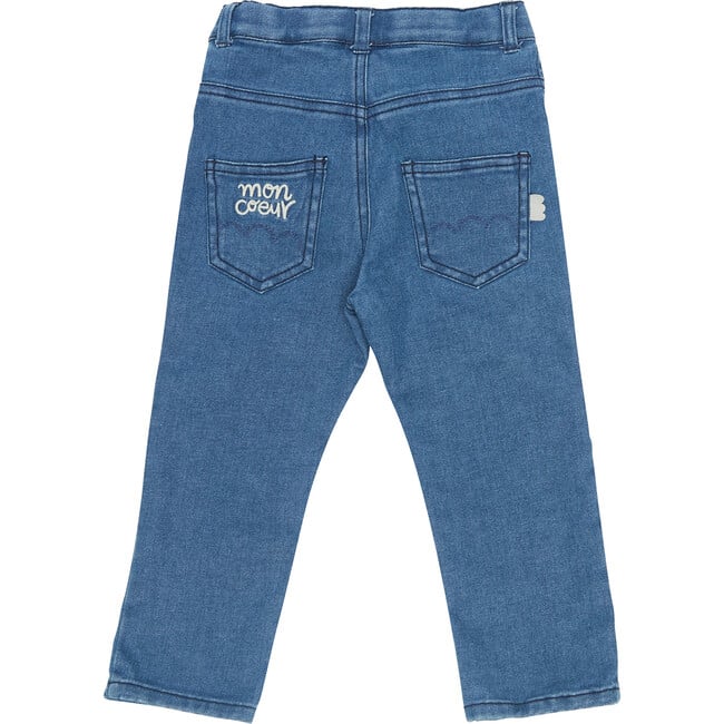 Kids Regular Denim Pants, Blue - Jeans - 3