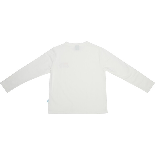 Adult Mon Coeur Logo Long Sleeve T-Shirt, Cream - Shirts - 2