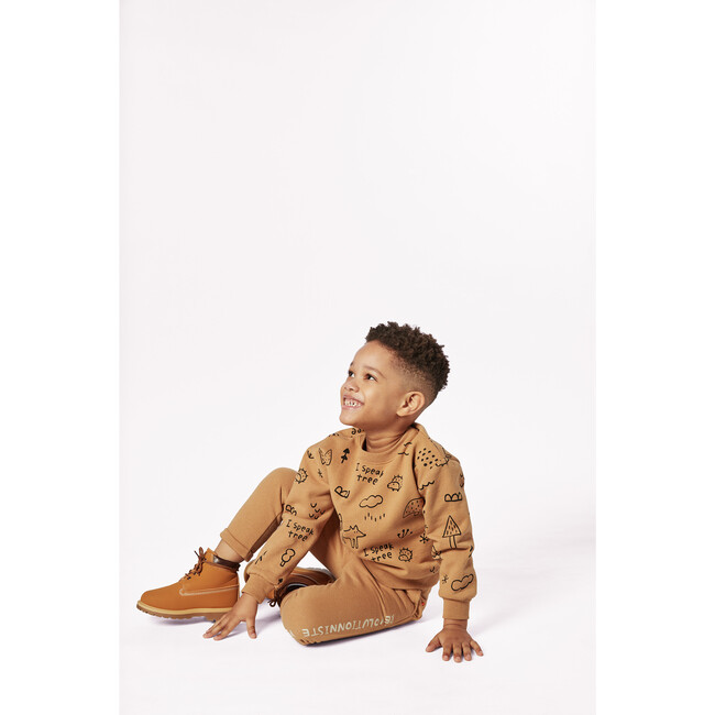 I Dig the Earth Baby Sweatshirt, Tan - Sweatshirts - 8