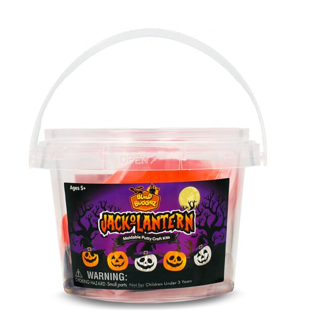 Build Buddiez Jack O Lantern, 3-Pack - Arts & Crafts - 3