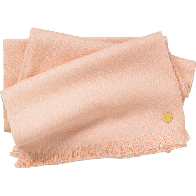 Baby Alpaca Throw, Soft Pink