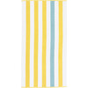 Cabana Towel, Yellow & Sea Glass - Towels - 5