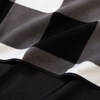 Picnic Blanket, Black Gingham - Blankets - 4 - thumbnail