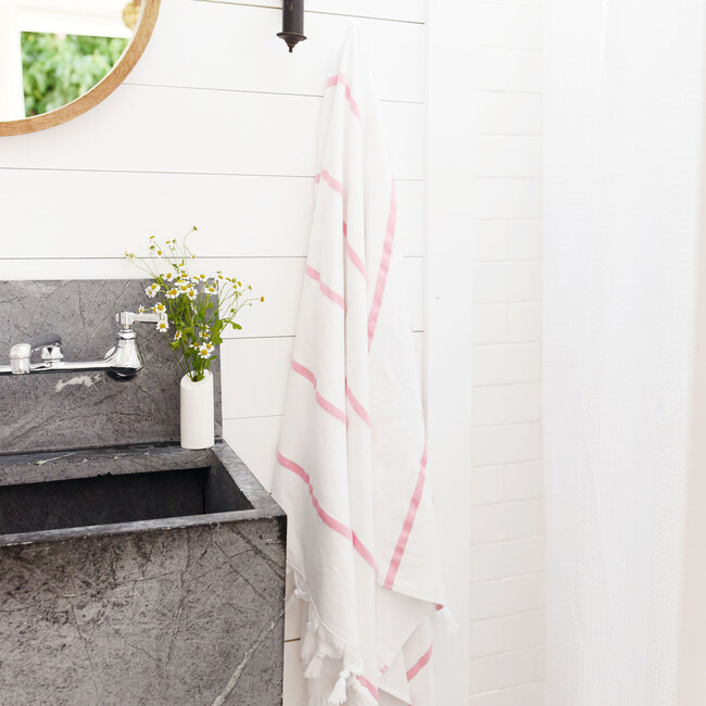 Turkish Towel, Flamingo - Towels - 4