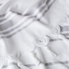 Turkish Towel, White Stone - Towels - 4