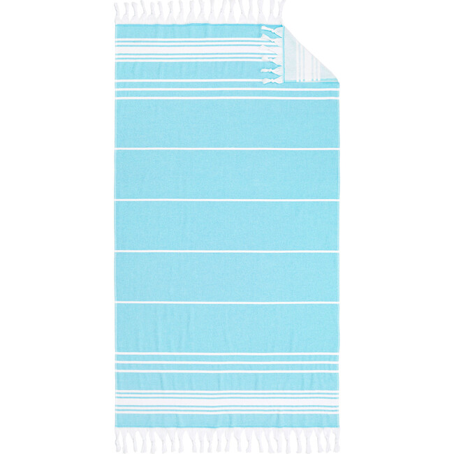 Turkish Towel, Aqua - Towels - 7