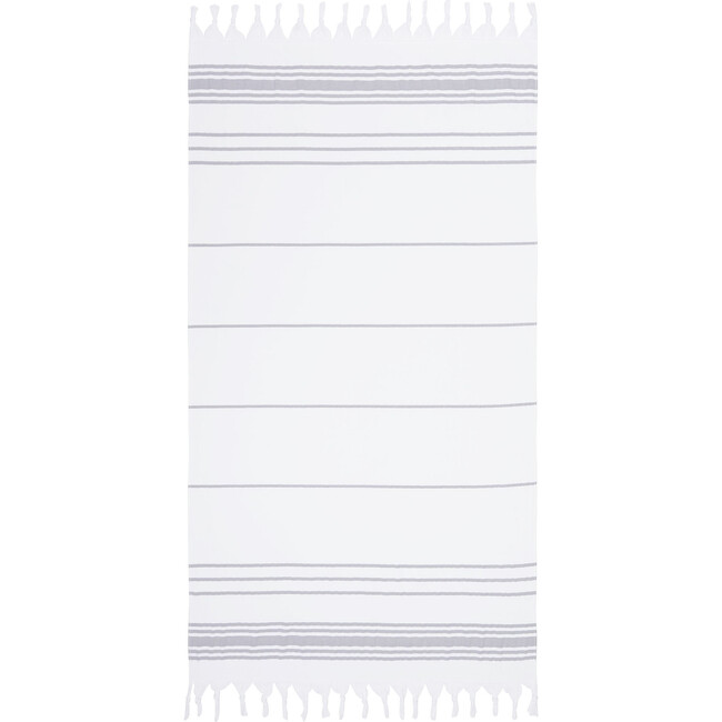 Turkish Towel, White Stone - Towels - 5