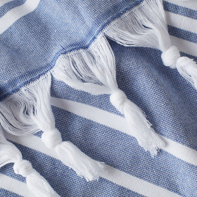 Turkish Towel, Azul - Towels - 6