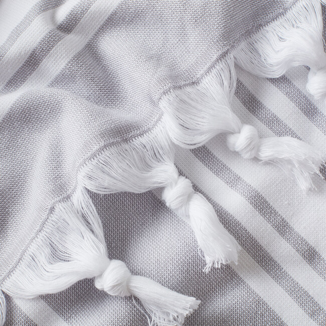 Turkish Towel, Stone - Towels - 5