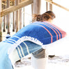 Round Beach Towel, Coral Sunset - Towels - 4