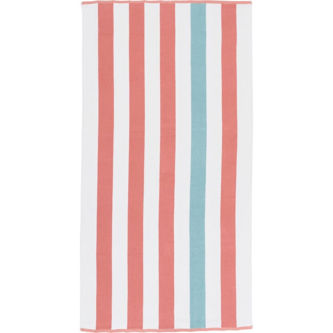 Cabana Towel, Coral & Sea Glass - Towels - 5