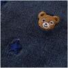Bear and Star Print Shorts, Indigo - Shorts - 2