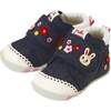 Miki House Navy First Shoes - Sneakers - 1 - thumbnail