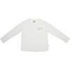 Adult Mon Coeur Logo Long Sleeve T-Shirt, Cream - Shirts - 1 - thumbnail