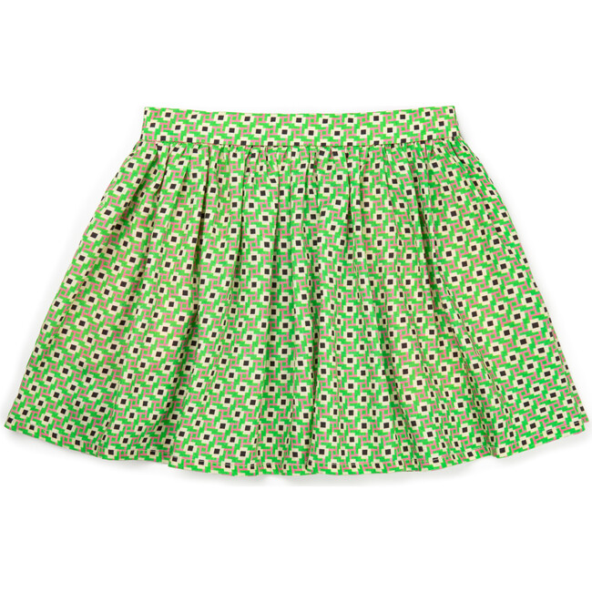Lily Skirt, Green Confetti - Skirts - 4