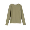 Drew Long Sleeve Tee, Dark Dusty Sage - Shirts - 2