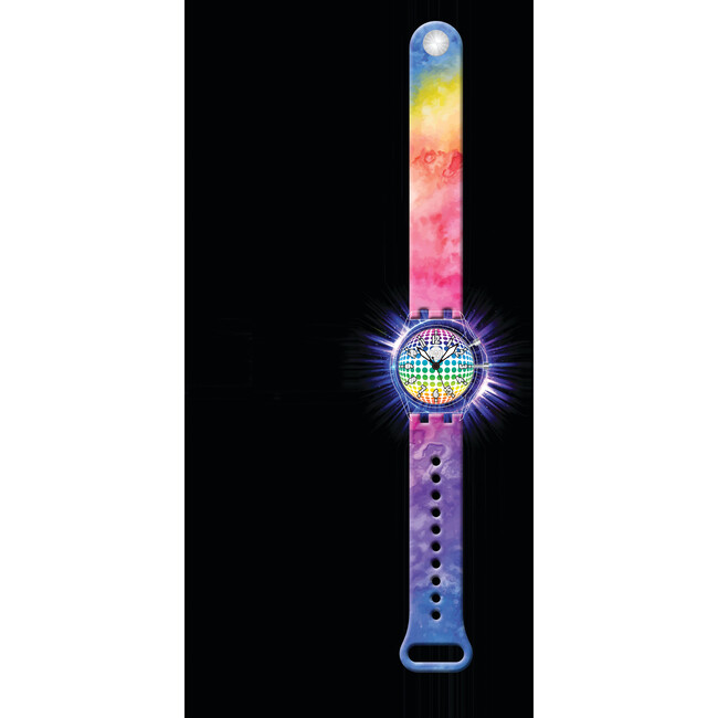 Rainbow Tie Dye Light Up Watch - Watches - 2