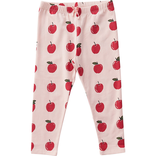 Organic Legging, Strawberry Cream Apples - Leggings - 1