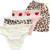 3-Pack Organic Undies, Leopard & Apples - Underwear - 1 - thumbnail