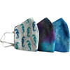 In The Deep Blue, Facemask Bundle of 3 - Face Masks - 1 - thumbnail