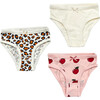 3-Pack Organic Undies, Leopard & Apples - Underwear - 2 - thumbnail