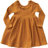 Organic Princess Diana Dress, Inca Gold - Dresses - 1 - thumbnail