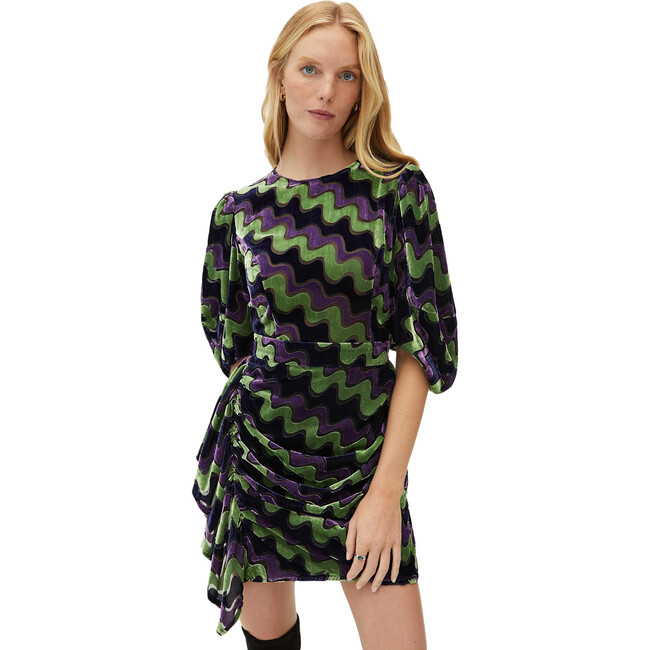 Women's Pia Dress, Waves - Dresses - 1