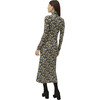 Women's Marlow Dress, Wallpaper Floral Dark - Dresses - 3