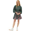 Women's Ella Dress, Pixelated Zebra Green - Dresses - 3
