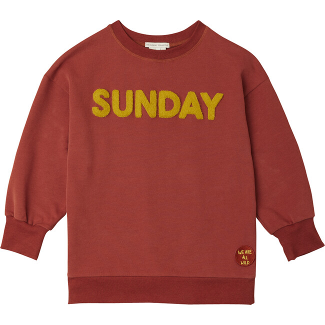 Boucle Sunday Sweatshirt, Orange