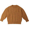 Alpaca Oversized Sweater, Orange - Sweaters - 1 - thumbnail