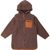 2-in-1 Fleece Jacket, Peppercorn - Jackets - 1 - thumbnail