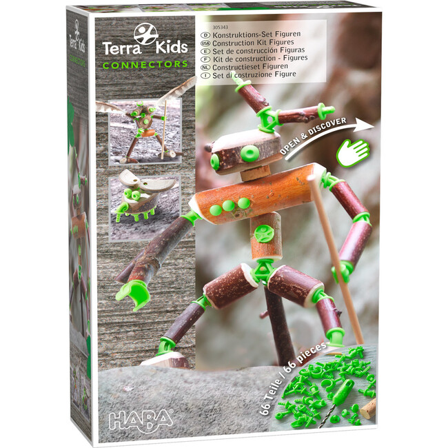 Terra Kids Connectors Figures 66 pcs - STEM Toys - 1