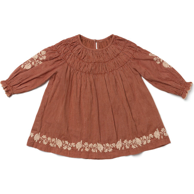 Tulip Dress, Amber Stripes - Dresses - 1