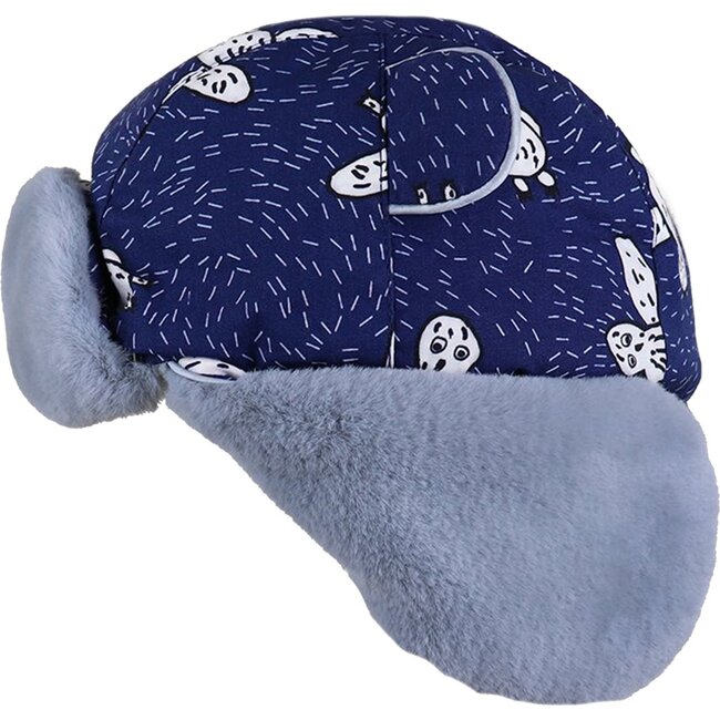 Arctic Cub Trapper Hat, Midnight Owl - Hats - 3