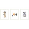 Set of 3 Fancy Animals Prints, Girls Night Out - Art - 1 - thumbnail