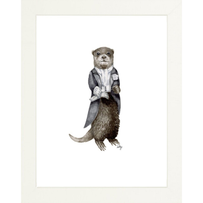 Set of 3 Fancy Animals Prints, Boys Night Out - Art - 4