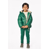Puffer Jacket, Green - Coats - 2