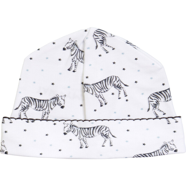 Zebra Mini Star Receiving Hat